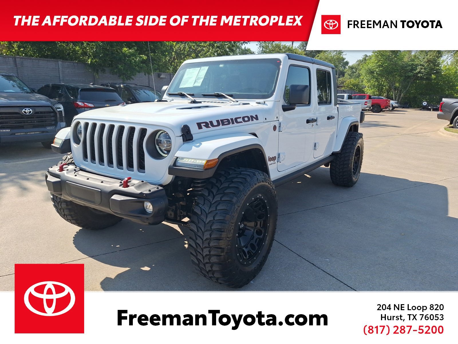 Used 2022 Jeep Gladiator Rubicon w/ LED Lighting Group