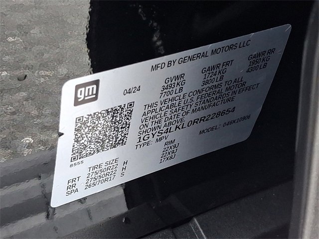 Used 2024 Cadillac Escalade ESV Premium Luxury w/ Performance Package image 27