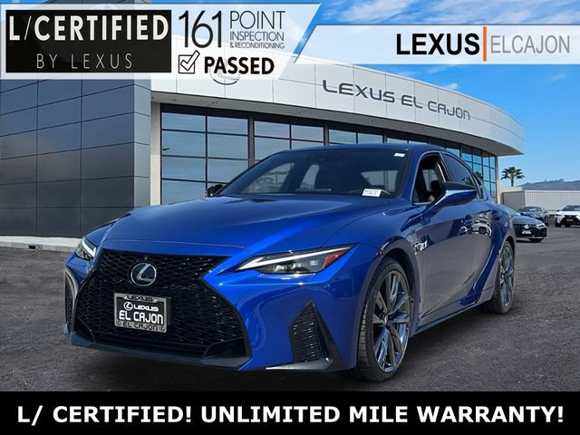 Certified 2023 Lexus IS 350 F Sport w/ Navigation Package