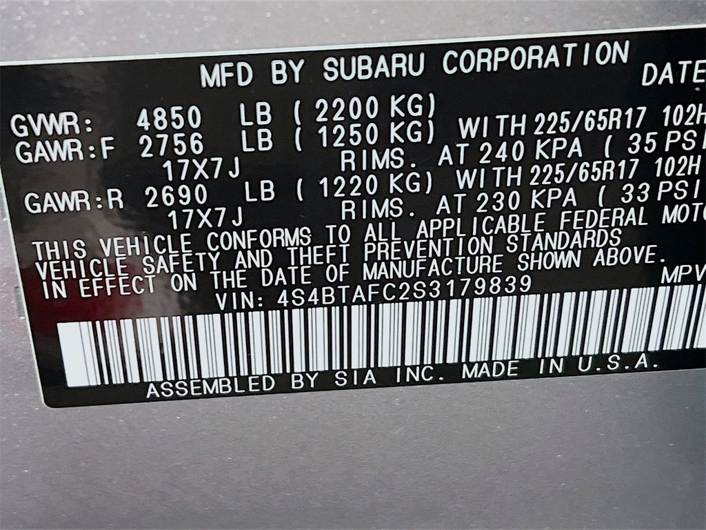 Used 2025 Subaru Outback Premium image 28