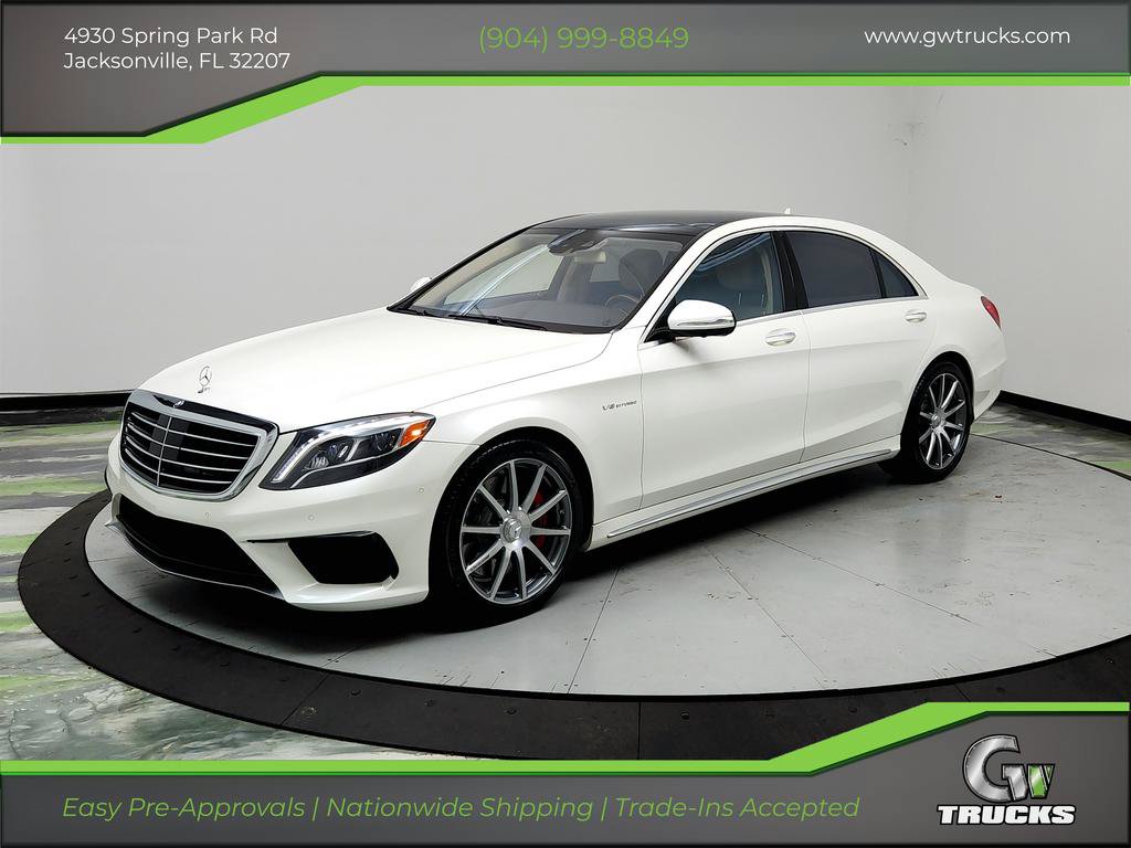 Used 2014 Mercedes-Benz S 63 AMG 4MATIC Sedan
