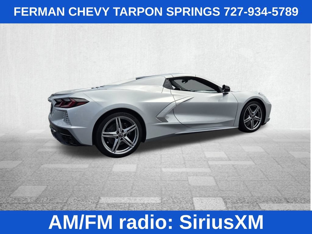 New 2027 Chevrolet Corvette Stingray Convertible w/ Chrome Exterior Badge Package RWD image 11