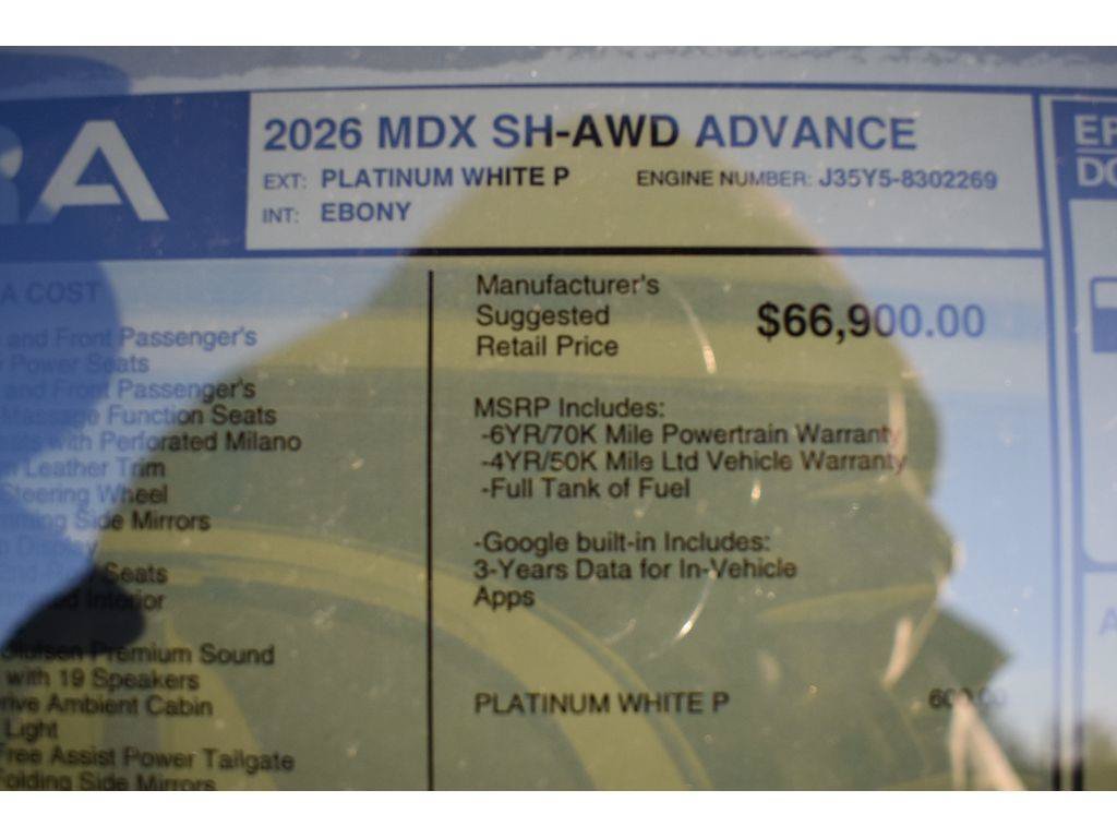 New 2026 Acura MDX w/ Advance Package AWD/4WD image 41