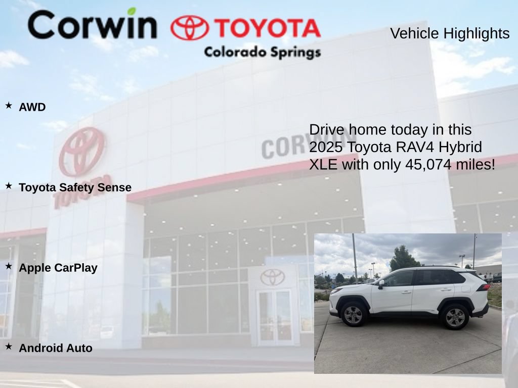 Used 2025 Toyota RAV4 XLE AWD/4WD image 6