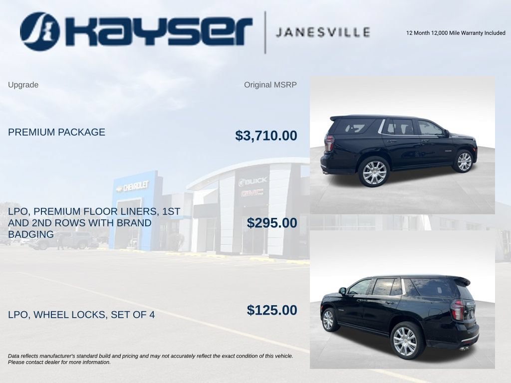 Used 2024 Chevrolet Tahoe High Country w/ Premium Package AWD/4WD image 2