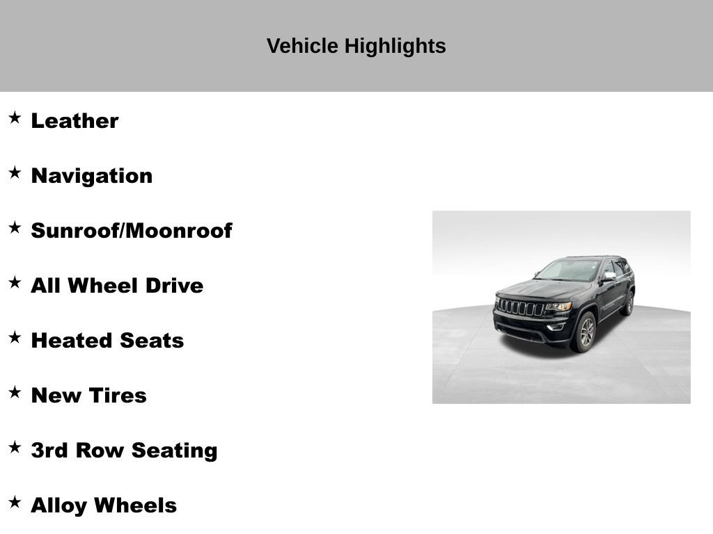 Used 2021 Jeep Grand Cherokee Limited AWD/4WD image 9