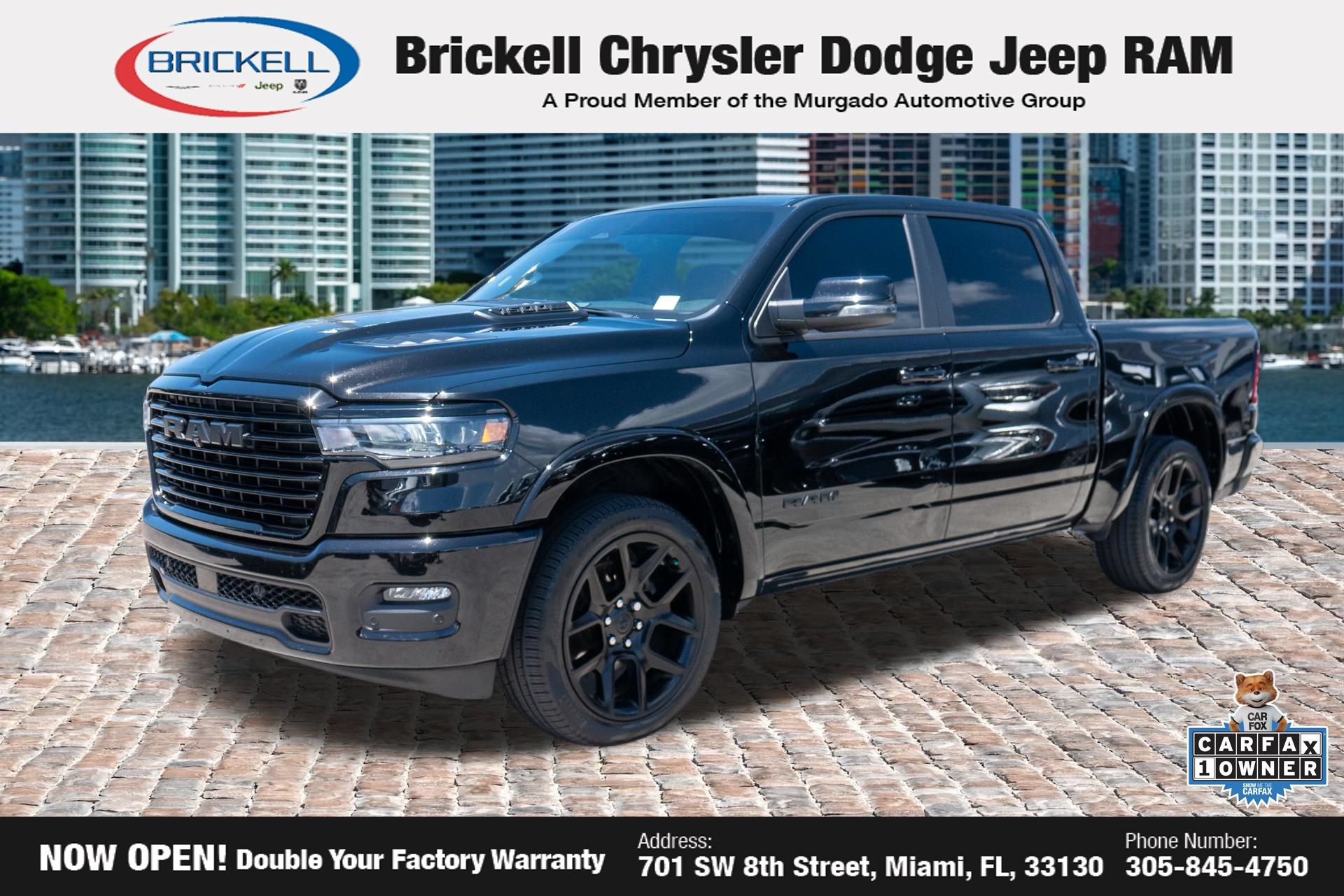 Used 2025 RAM 1500 Laramie w/ Night Edition AWD/4WD image 1