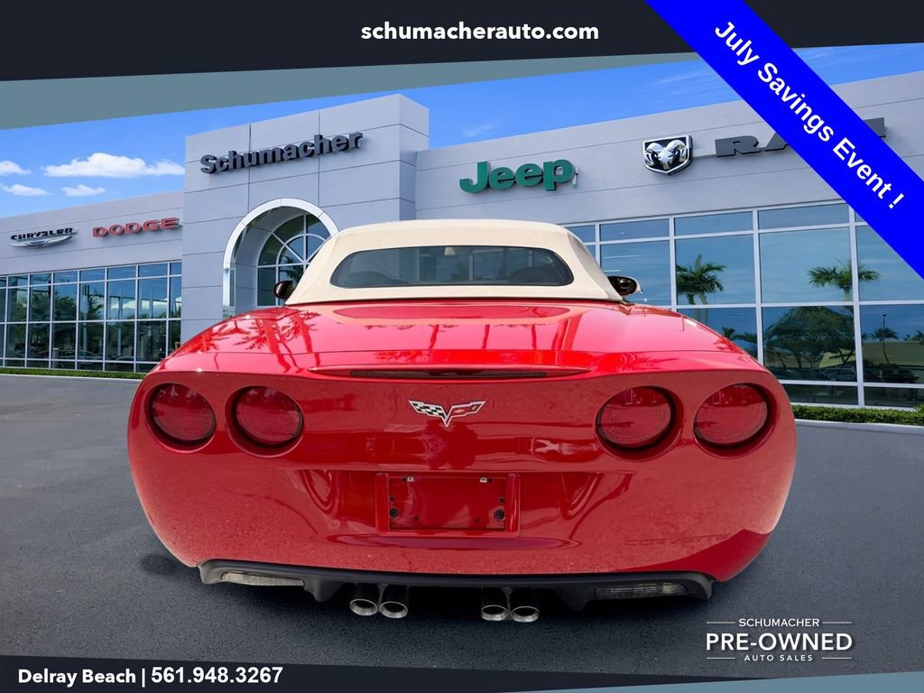 Used 2006 Chevrolet Corvette Convertible w/ Preferred Equipment Group RWD image 6