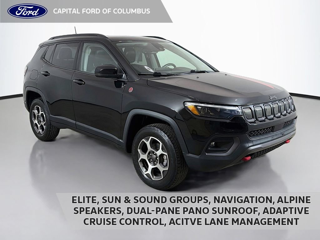 Used 2022 Jeep Compass Trailhawk w/ Trailhawk Elite Group