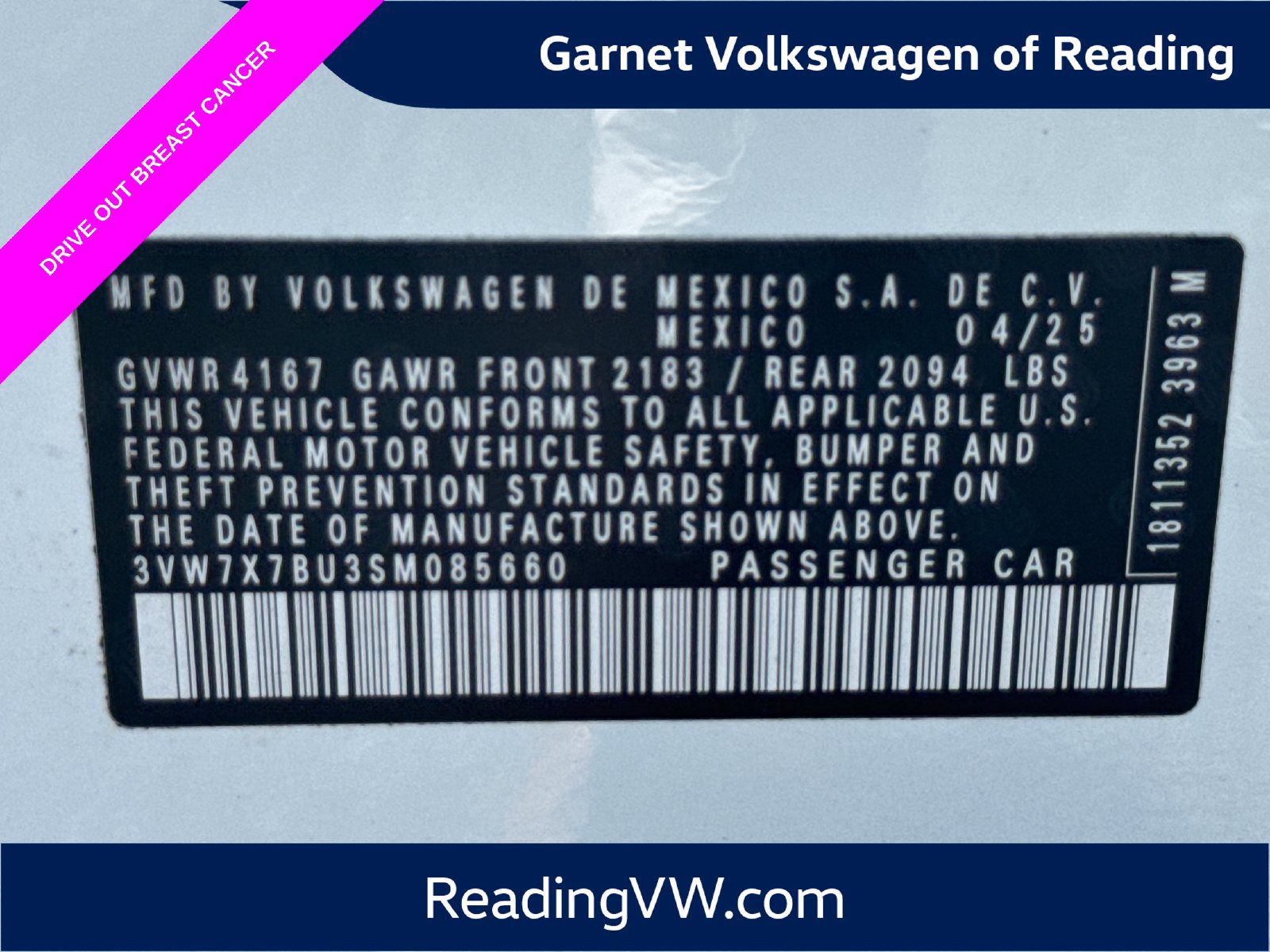 Certified 2025 Volkswagen Jetta SE w/ Sunroof Package FWD image 29
