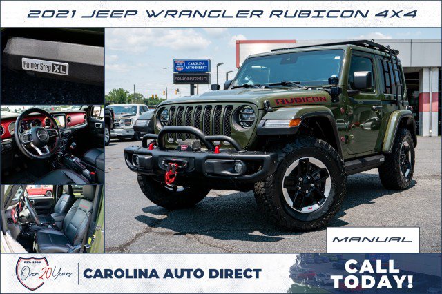 Used 2021 Jeep Wrangler Rubicon AWD/4WD image 1