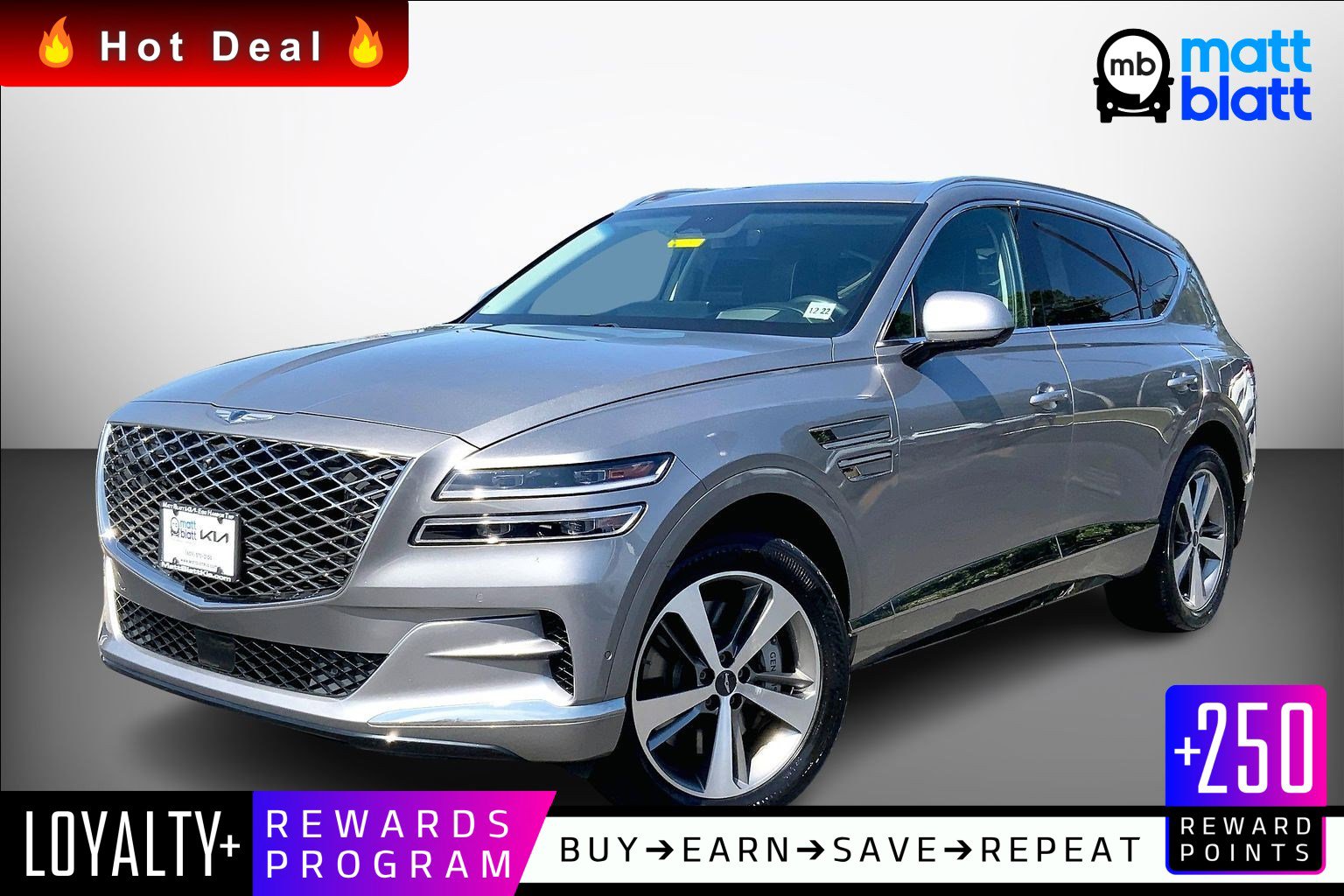 Used 2022 Genesis GV80 3.5T w/ Advanced Package 06 image 1