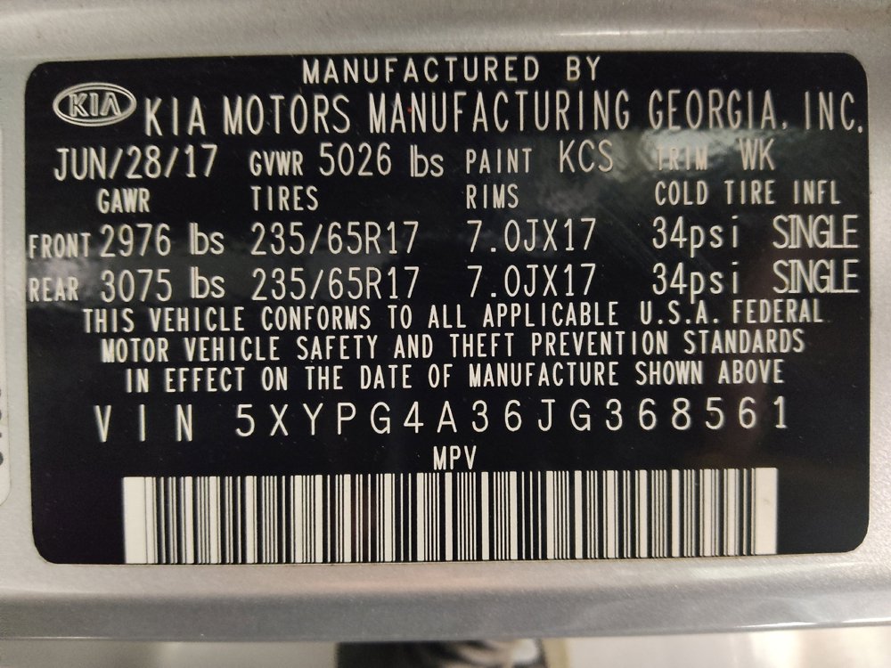 Used 2018 Kia Sorento LX image 33