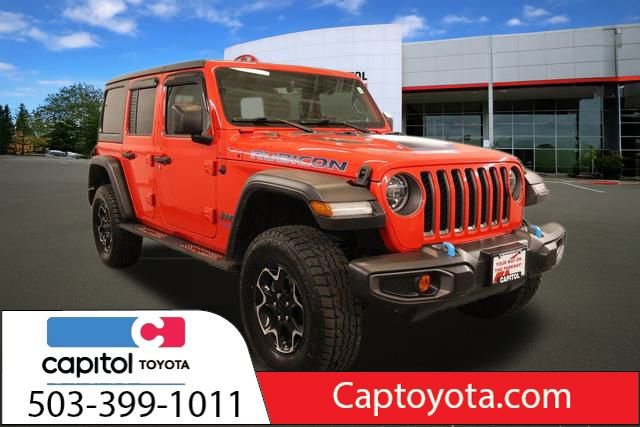 Used 2021 Jeep Wrangler Unlimited Rubicon 4xe w/ Cold Weather Group