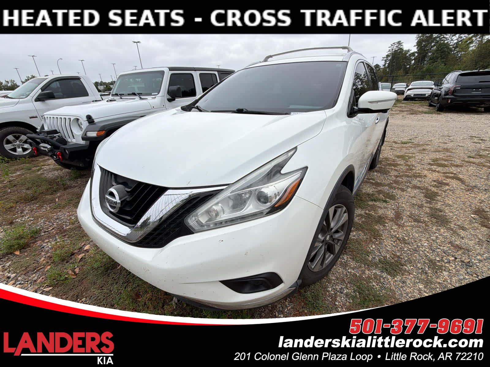 Used 2015 Nissan Murano SL w/ Cargo Package w/Cover FWD image 1