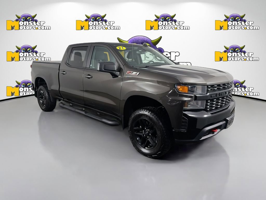 Used 2021 Chevrolet Silverado 1500 Custom Trail Boss image 3