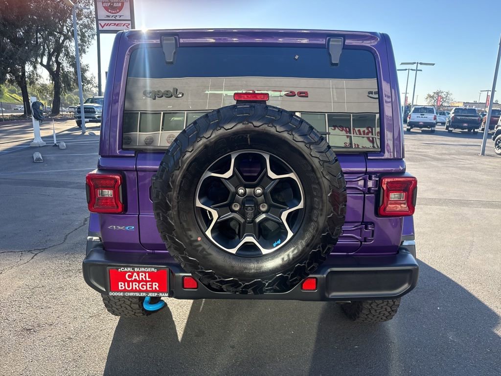 Certified 2023 Jeep Wrangler Unlimited Rubicon 4xe w/ Cold Weather Group image 6