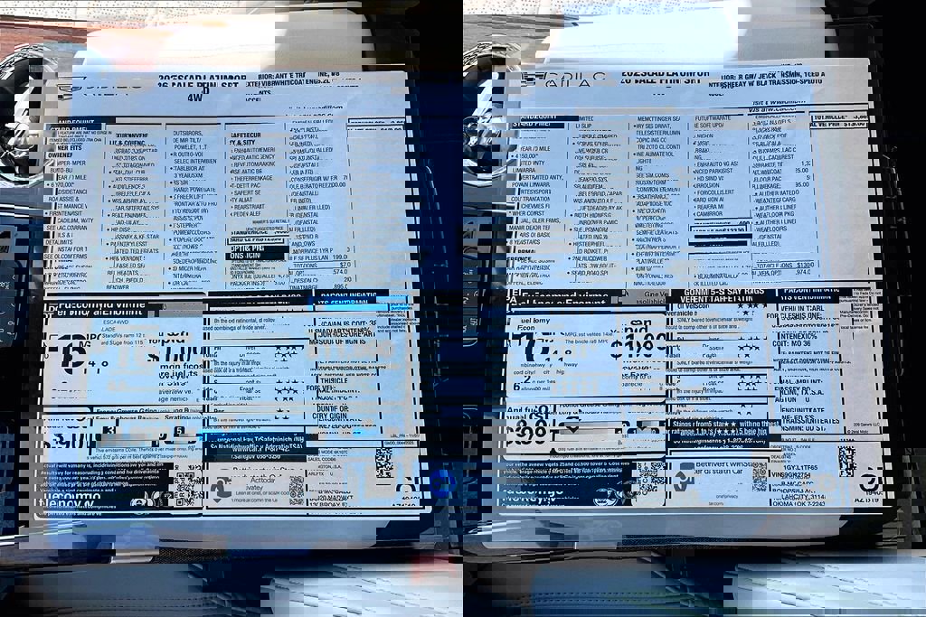 New 2026 Cadillac Escalade Platinum Sport w/ LPO, ONYX Package image 13