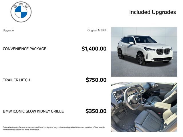 Used 2026 BMW X3 xDrive30 w/ Convenience Package AWD/4WD image 4