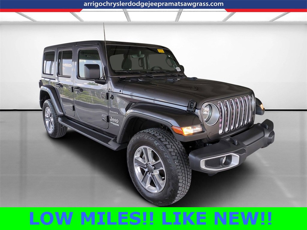 Certified 2021 Jeep Wrangler Unlimited Sahara