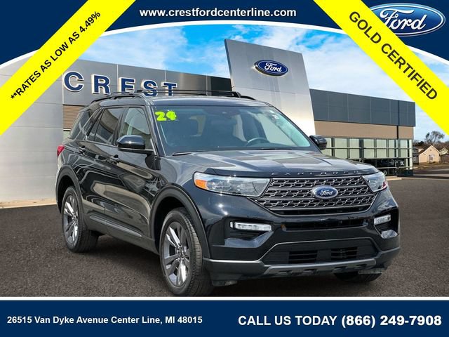 Certified 2024 Ford Explorer XLT w/ Equipment Group 202A AWD/4WD image 1