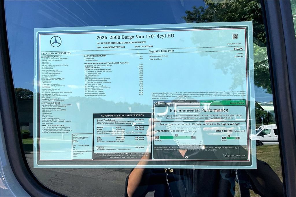 New 2026 Mercedes-Benz Sprinter 2500 image 13