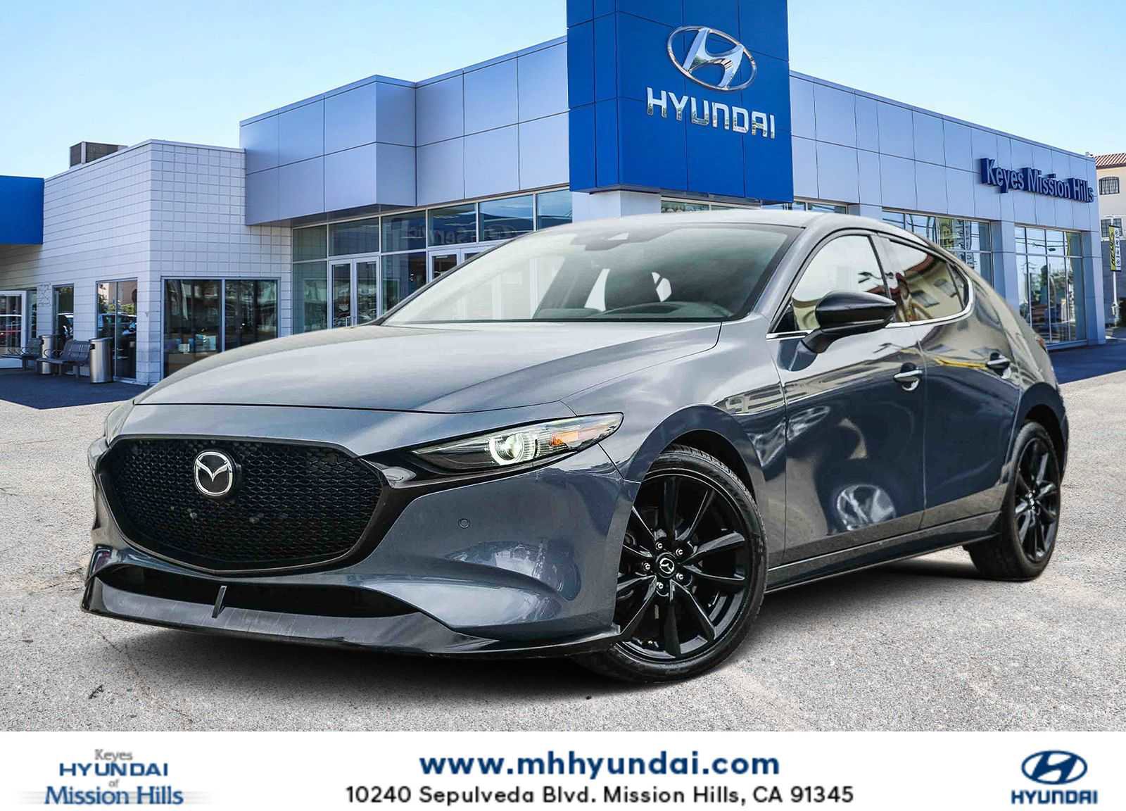 Used 2021 MAZDA MAZDA3 Hatchback w/Premium Plus Pkg image 1