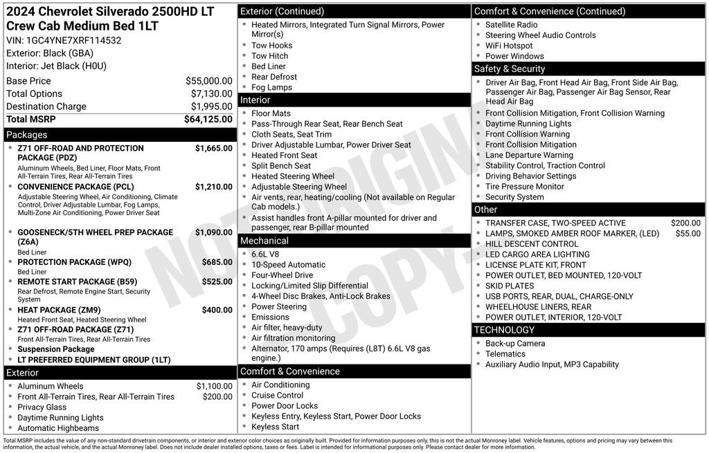 Certified 2024 Chevrolet Silverado 2500 LT image 4