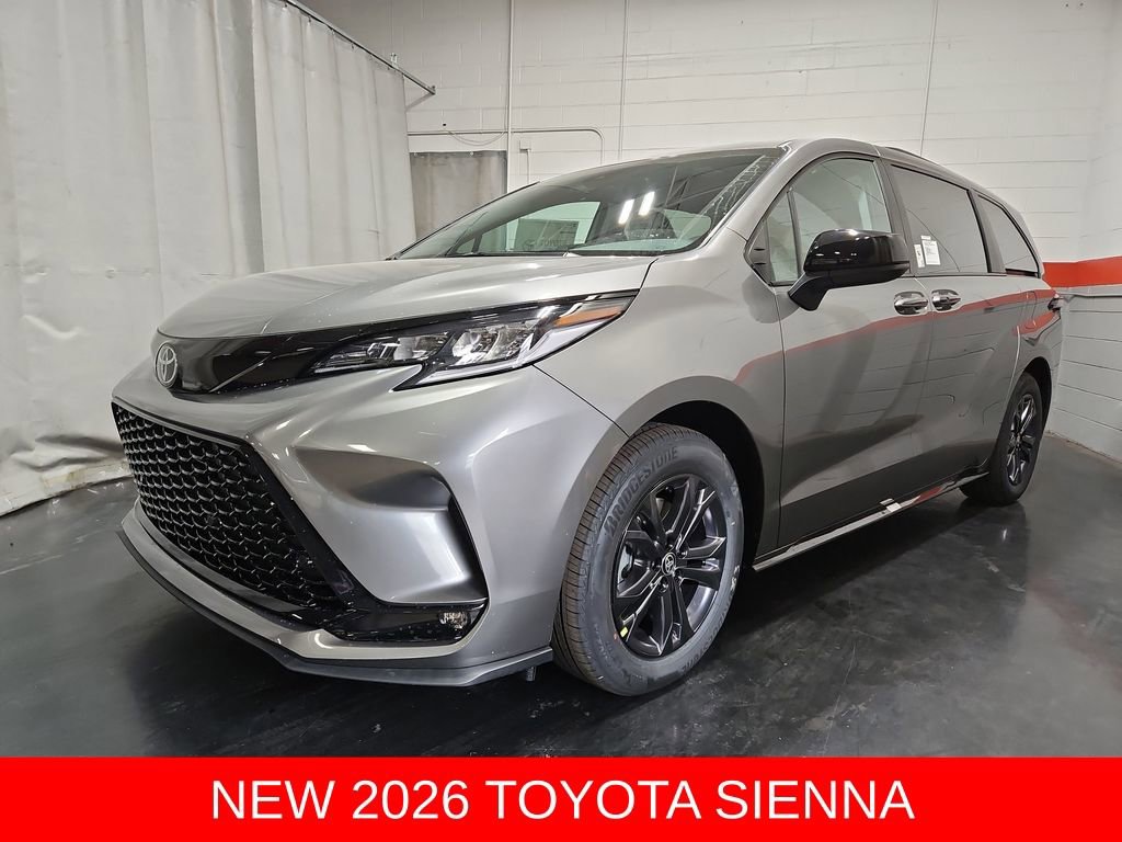 New 2026 Toyota Sienna XSE AWD/4WD image 3