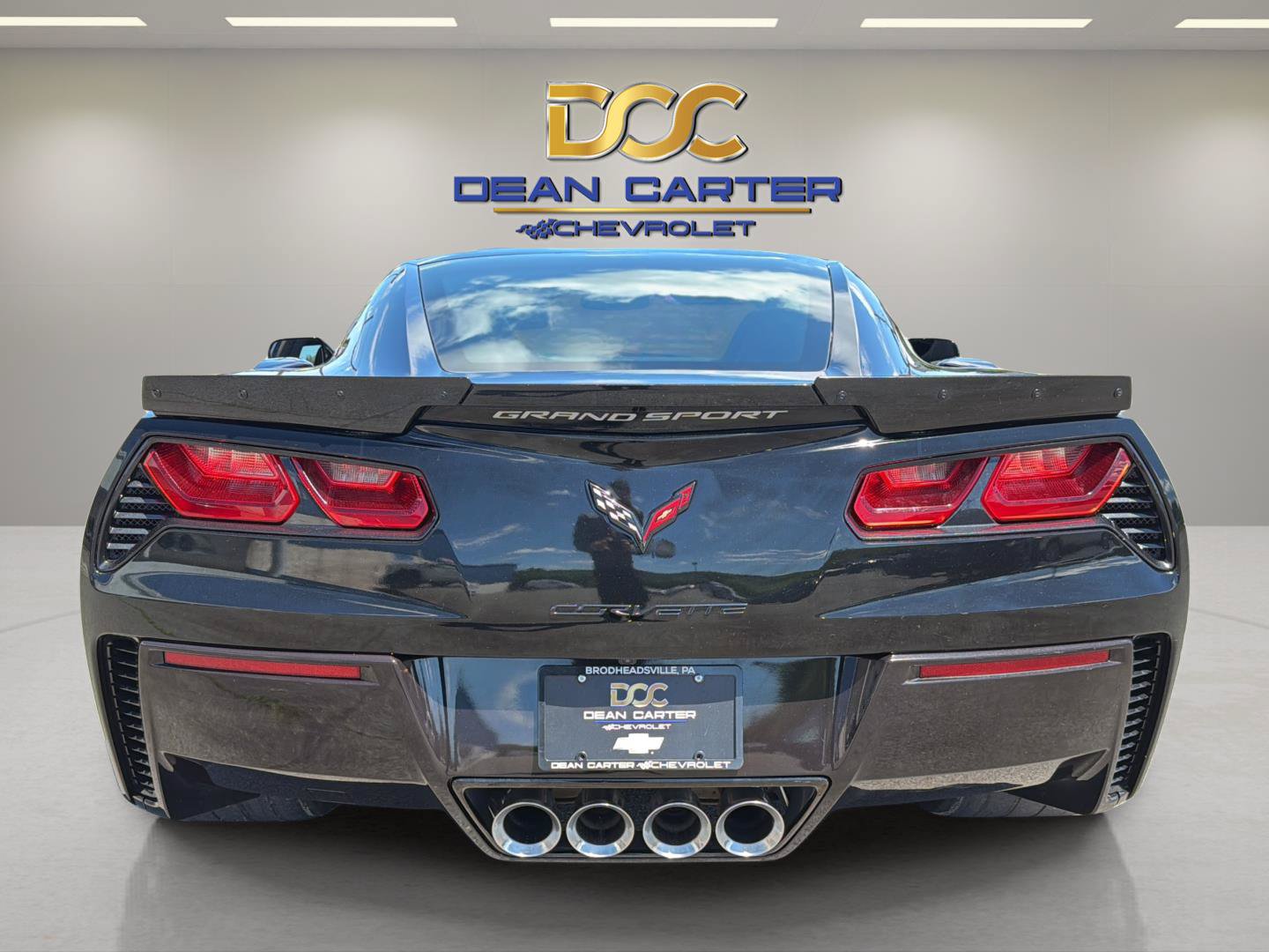 Used 2019 Chevrolet Corvette Grand Sport w/ Carbon Flash Badge Package RWD image 4