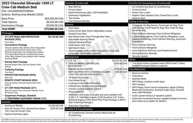 Used 2023 Chevrolet Silverado 1500 LT AWD/4WD image 12