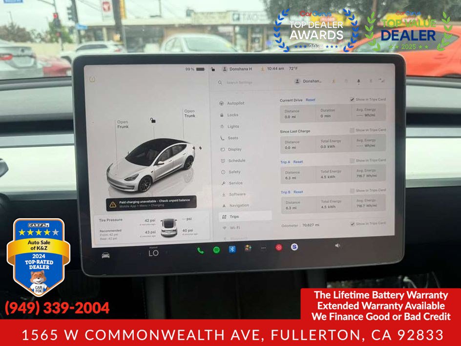 Used 2022 Tesla Model 3 Long Range AWD/4WD image 26