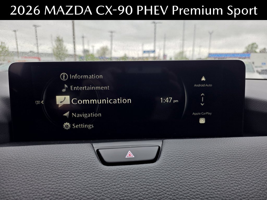 New 2026 MAZDA CX-90 Plug-In Hybrid w/Premium Sport AWD/4WD image 28