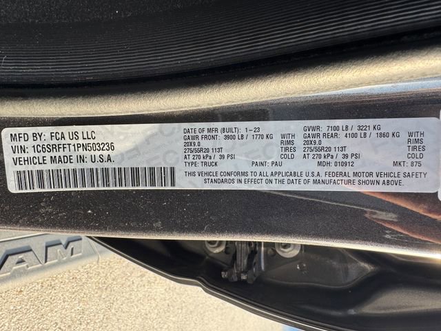 Used 2023 RAM 1500 Big Horn image 9