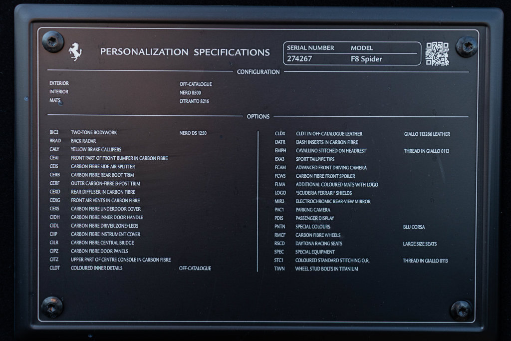 Certified 2022 Ferrari F8 Tributo RWD image 65