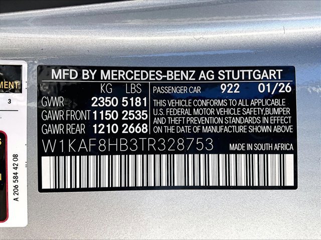 New 2026 Mercedes-Benz C 43 AMG 4MATIC Sedan image 15