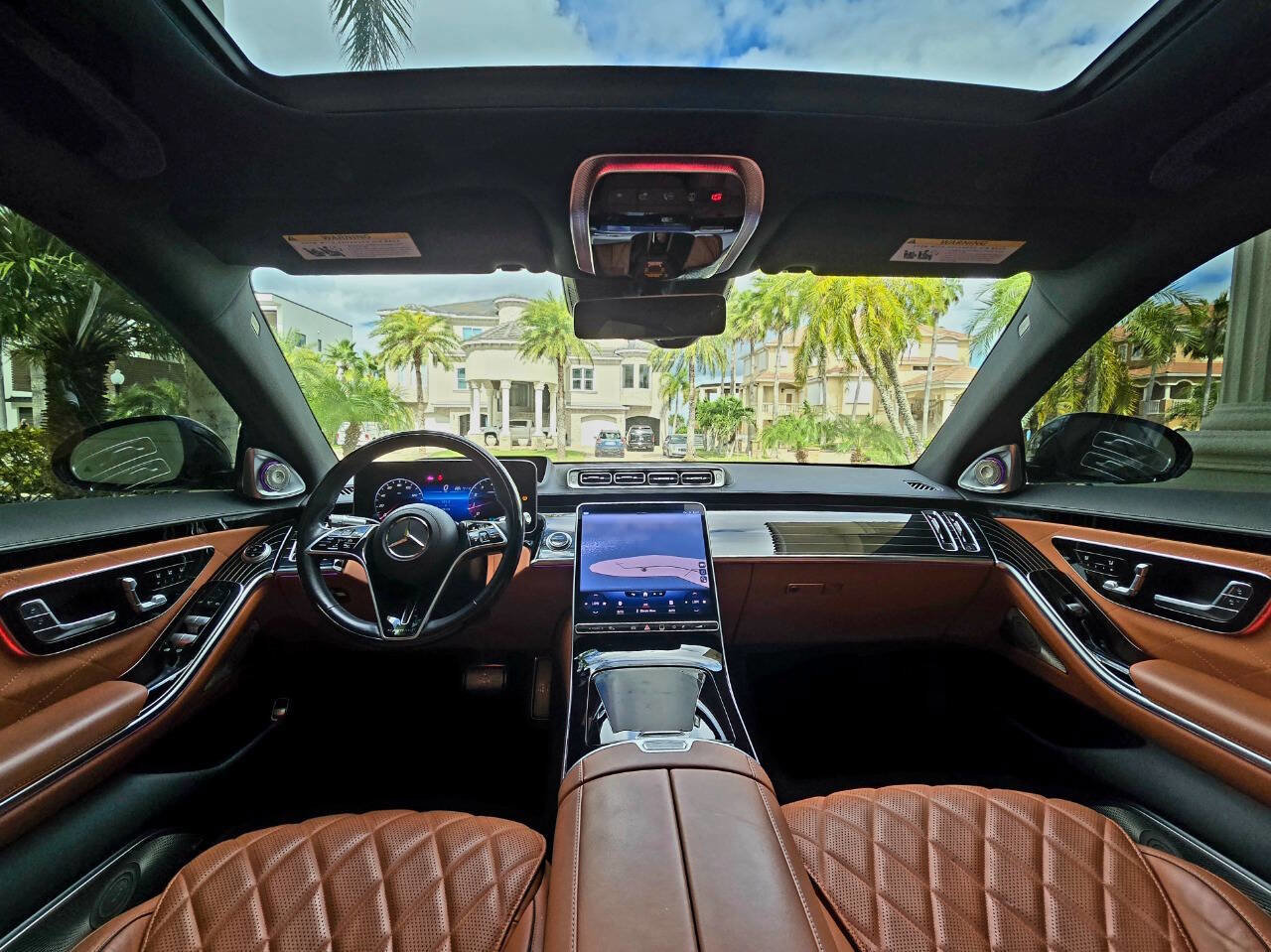 Used 2022 Mercedes-Benz S 580 4MATIC Sedan w/ Rear Seat Package image 65