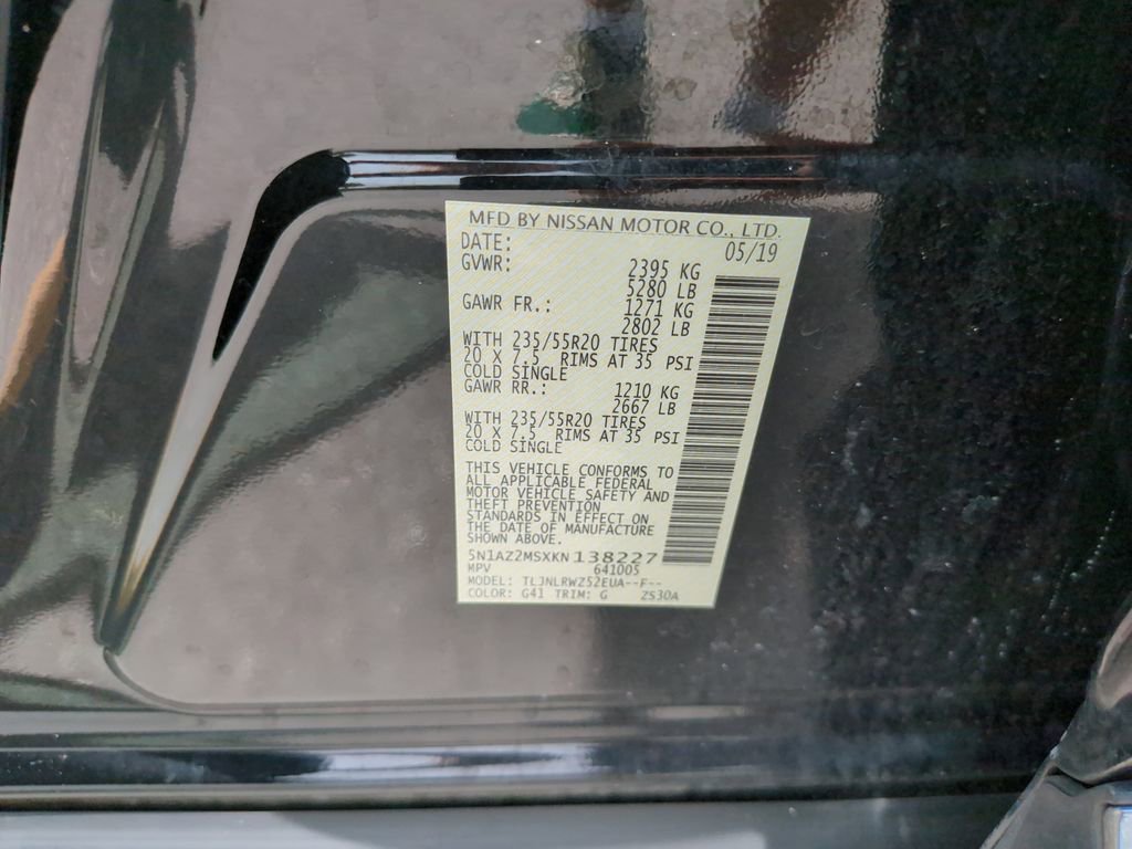 Used 2019 Nissan Murano SL w/ SL Technology Package AWD/4WD image 39