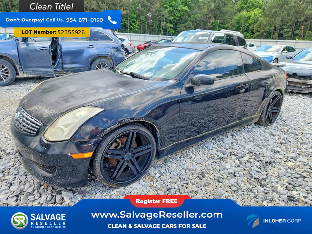 Used 2006 INFINITI G35 Coupe w/ (P01) Premium Pkg