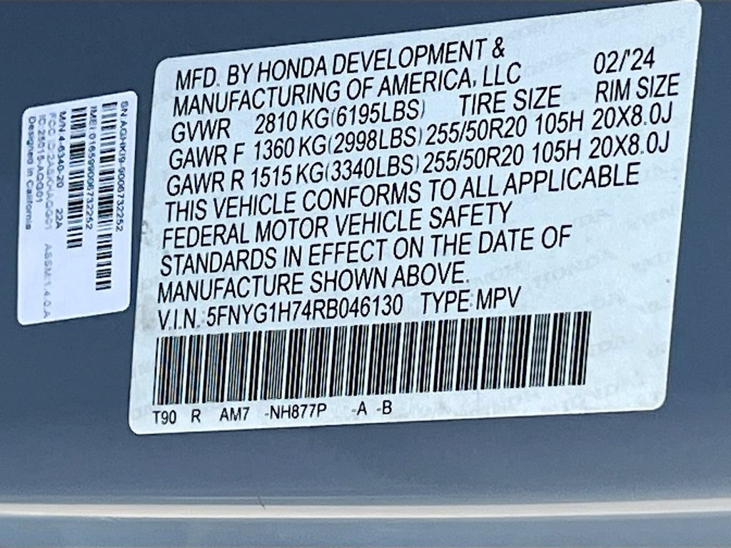 Used 2024 Honda Pilot Touring image 35