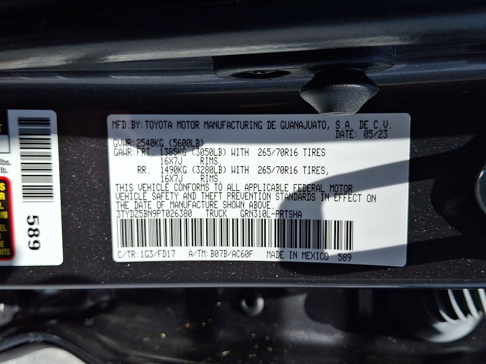 Certified 2023 Toyota Tacoma TRD Off-Road w/ Technology Package AWD/4WD image 27