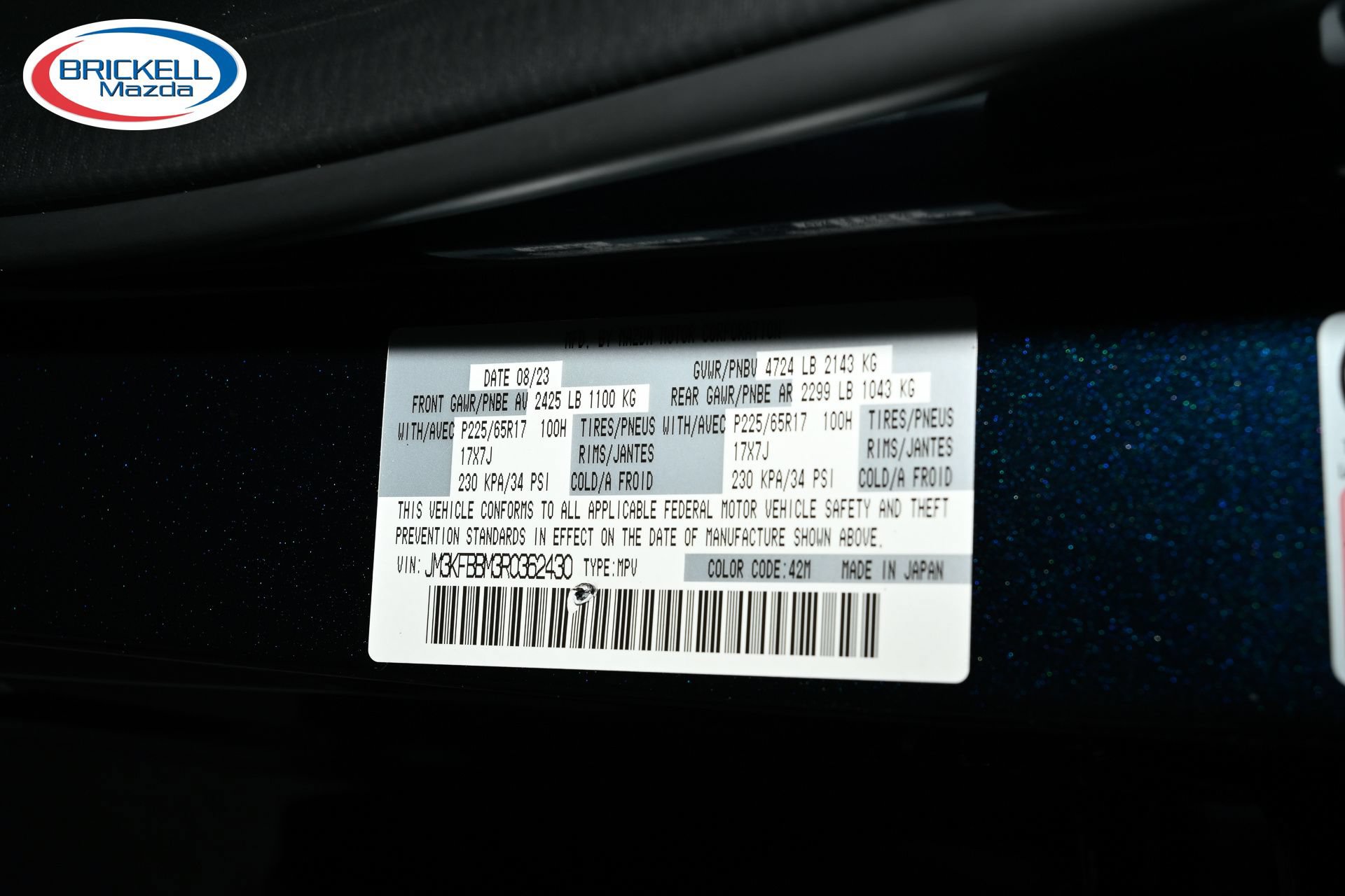Used 2024 MAZDA CX-5 AWD 2.5 S w/ Select Package image 30