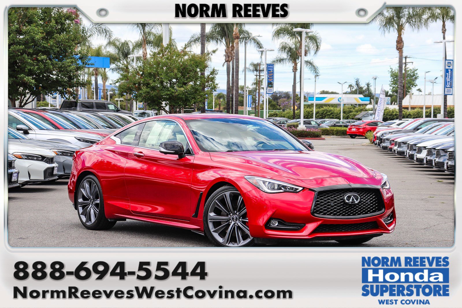 Used 2022 INFINITI Q60 Red Sport 400 w/ Cargo Package