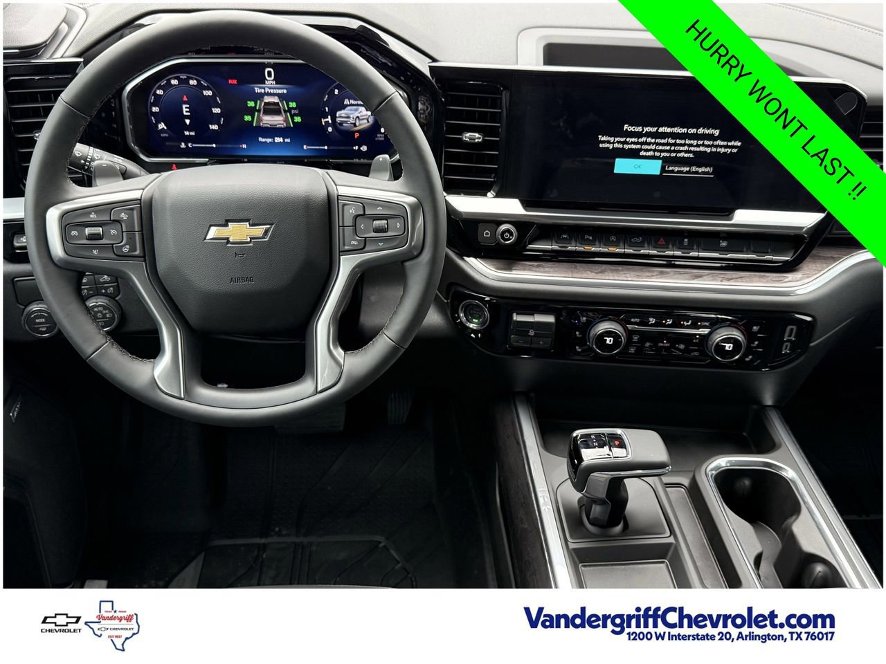 New 2026 Chevrolet Silverado 1500 LTZ w/ LTZ Premium Package RWD image 11