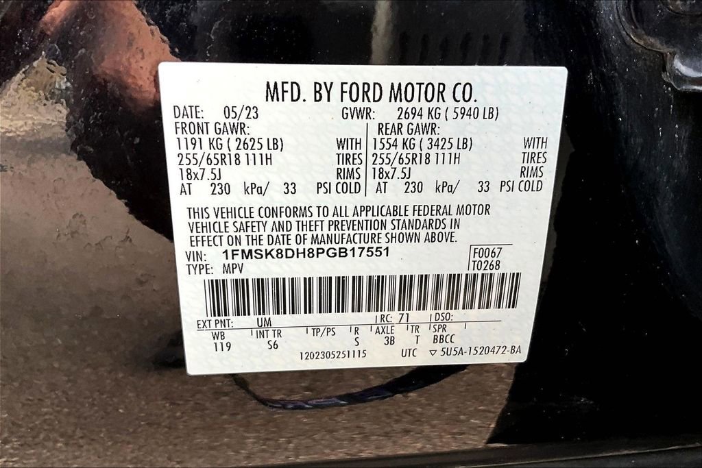 Used 2023 Ford Explorer XLT w/ Equipment Group 202A image 35