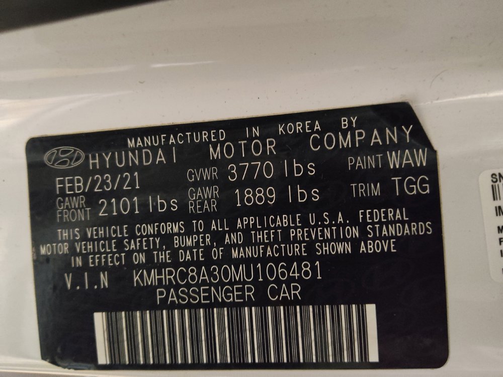Used 2021 Hyundai Venue SEL FWD image 33