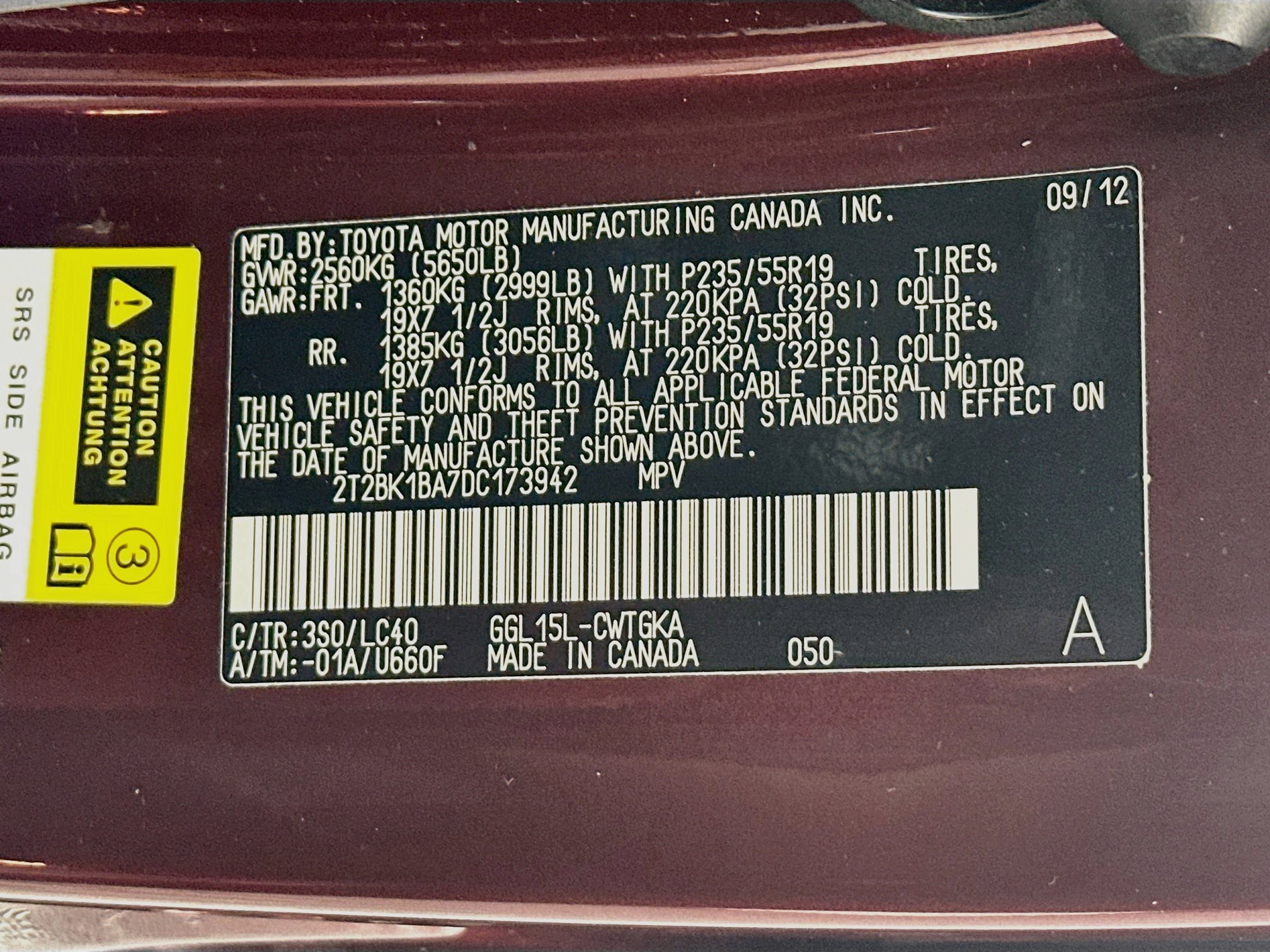 Used 2013 Lexus RX 350 AWD w/ Navigation Pkg image 12