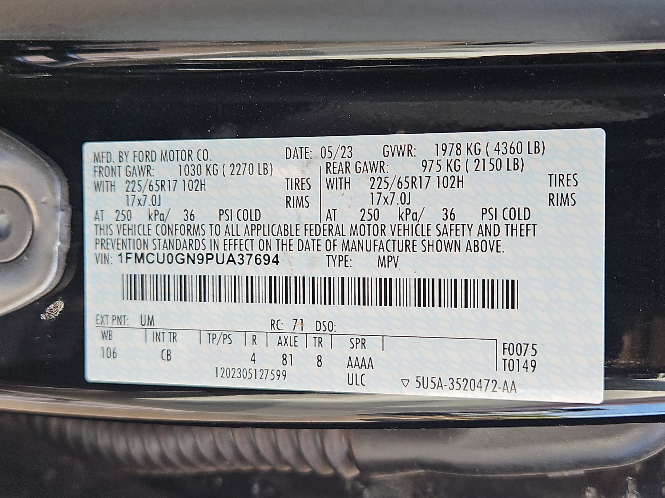 Used 2023 Ford Escape Active w/ Tech Pack #2 FWD image 28