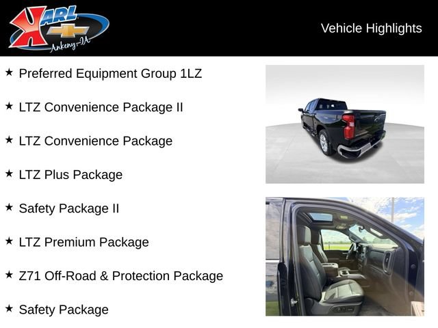 Certified 2021 Chevrolet Silverado 1500 LTZ w/ LTZ Premium Package AWD/4WD image 2