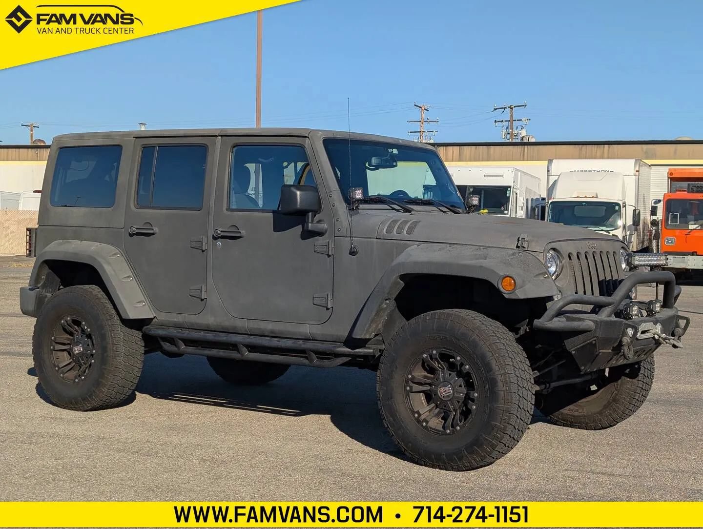Used 2015 Jeep Wrangler Unlimited Sport w/ Quick Order Package 24S AWD/4WD image 1